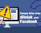 Iklan facebook ditolak